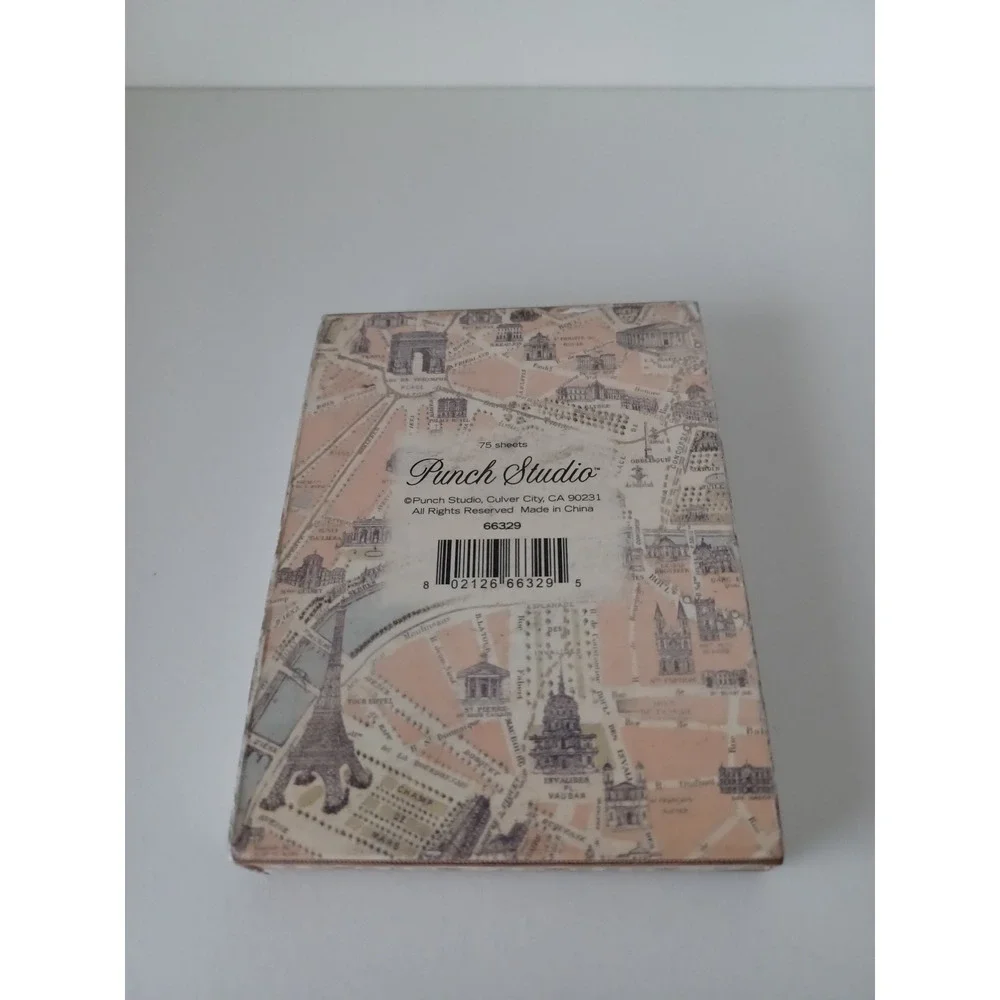 Paris, France Small Note Pad Writing 4